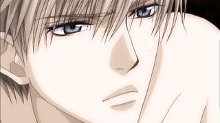 Tied up hentai twink bareback fucks