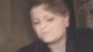 Overweight Mature Crack Whore Sucking Dick POV