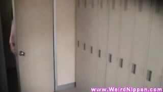 Amateur jap slut being peeped