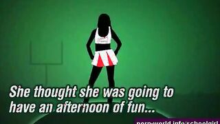 Cheerleader Monica Sexxxton Gets Creampied