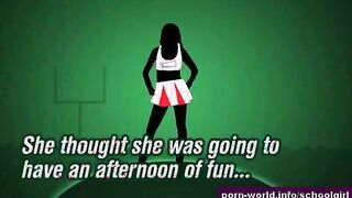 Schoolgirl Jesse Jordan Gets Creampied