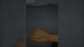 Cute teen college girl gets a cum facial