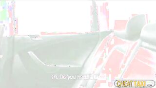 Sweet and innocent looking amateur seals sex deal with a cab driver