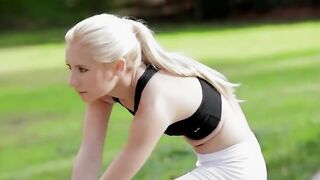 ultra fetching blonde in my bedroom