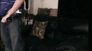 Straight teen receives a nice handjob