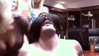 Horny Amateur Women Sucking Dick Together At Stagette