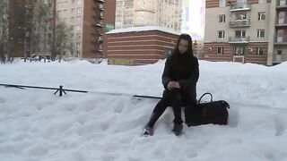 Hot session for a teen lady