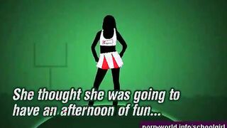 Schoolgirl Keegan Monroe Gets Creampied