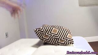 Pov cumshot and handjob from teen