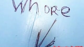 Hot very sexy black babe at the glory hole