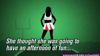 Schoolgirl Daniela Diamond Gets Creampied