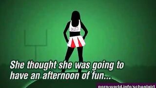 Schoolgirl Avril Hall Gets Creampied