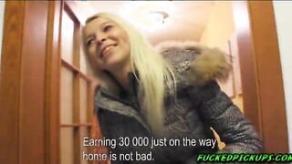 A strange guy waved Karol some money