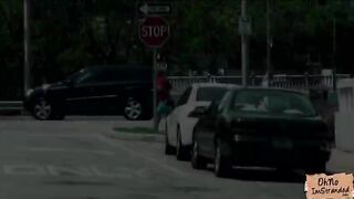 Dumped blonde Tucker Starr needs a ride and in the car she takes off her panties