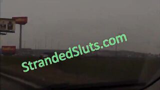 Hot teen Victoria Puppy gets into strangers car and fucked at the backseat