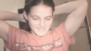 Brunette Street Whore Slurps On Strangers Pole POV