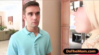 Stepmom Nikita shows Rikkis BF how to stand up against his GF