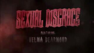 Neck collared slave Velma DeArmond fucked hard by a thick cock