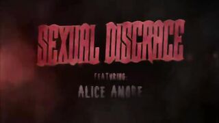 Hardcore dungeon bondage for Alice Amore helplessly punished