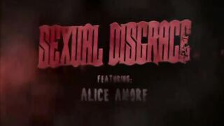 Bondage and deepthroat for slave Alice Amore makes her horny