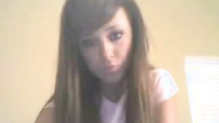 Emo Teen GFs Strip and Masturbate!