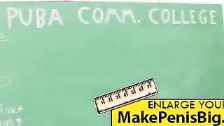 After school pussy pleasuring sexy bitch