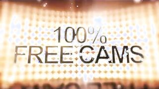 Cute couple fucking on live show