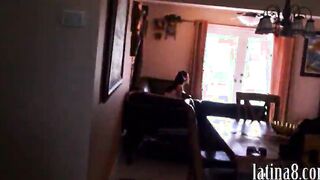 Gaming girlfriend plays his big dick and gets facial jizzed