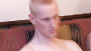 Amateur straight twinks masturbating