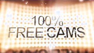 Hot girl touching her naked body