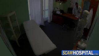 Hot Victoria gets fucked by her doctor in doggystyle position