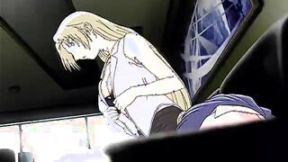 Hot futagirl gets slammed wet pussy