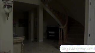 MILF Ray helps the troubled teen couple for their sexual activity