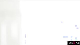 Sexy Karla Kush shows off in red high heels and makes love to her man