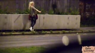 Teen babe Lola Taylor gets picked up after being stranded