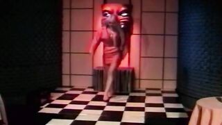 Blonde babe in the mood for solo play