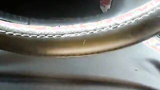 Amateur blowjob in the car