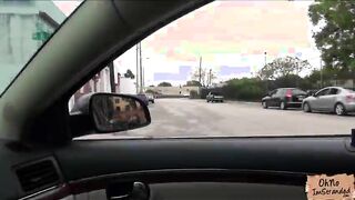 Mia Hurley runs out of fuel along the way and she gets picked up and fucked