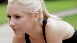 ultra hungry blonde in my bedroom