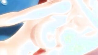 Threesome anime dickgirl fucking hard