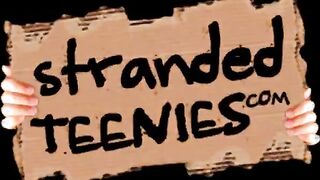 Teen hottie Valentina pays the driver with sensual pleasure