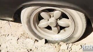 Hot Anikka lost in the desert gets fucked by 2 mechanic guys