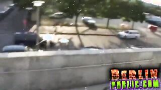 Public fuck in europe