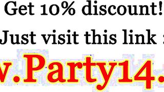 Amateur party orgy skanks sucking slongs