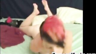 Punk Babe Fingers Pussy