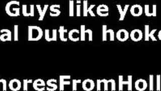 Amateur in Amsterdam meets hooker for paid sex