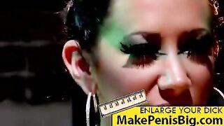 Jayden Jaymes rocks out with her tits out