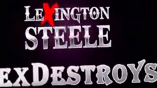 Busty Amy Anderssen gets DP by Lexington and his friend