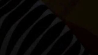 Ebony Tgirl Luukmee shows her curves and plays her cock in solo