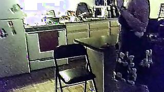 Mature BBW Has Pussy Slammed In The Kitchen